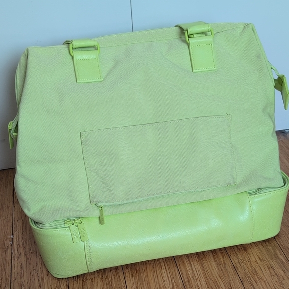 BEIS Mini Weekender In Citron - Picture 2 of 8